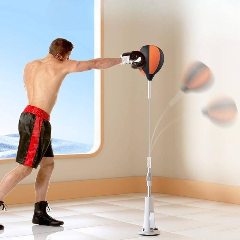 Premium Quality Boxing Speedball with Stand Height Adjustable for Teens & Adults 360° Rebound for Stress Relief & Fitness Ideal for Home Use in Bedrooms Living Rooms & Gardens Uhsdtyuhdtyh